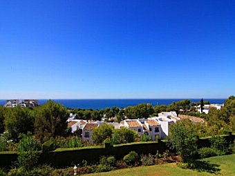 Views to the mediterranean from the terrace