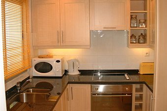 Newly fitted kitchen