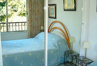 Bedrooms have views to the gardens
